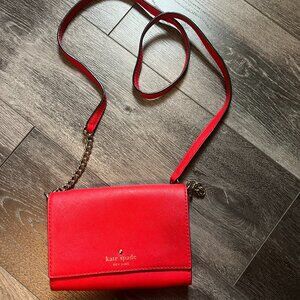 Kate Spade Cedar Street Cami Crossbody Bag, Red